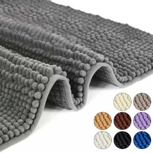 Antistatic & Dirt/Moisture-Absorbing Washable Bath Mat Rugs