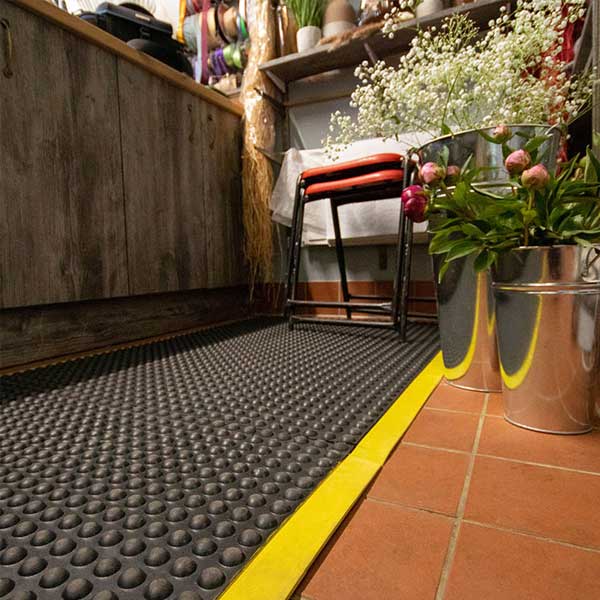 Anti-Slip Bubble Surface Comfort Floor Mat