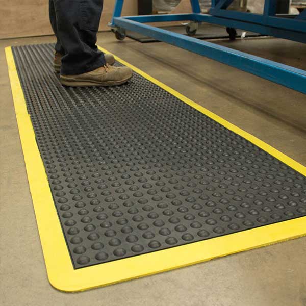 Anti-Slip Bubble Surface Comfort Floor Mat