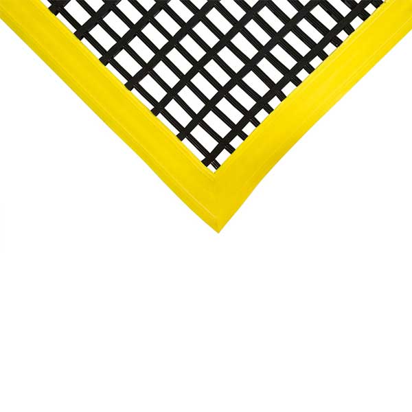 Anti-Slip Cross Ribbed PVC Workstation Mat