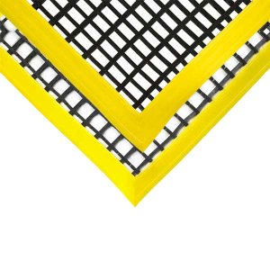 Anti-Slip Cross Ribbed PVC Workstation Mat