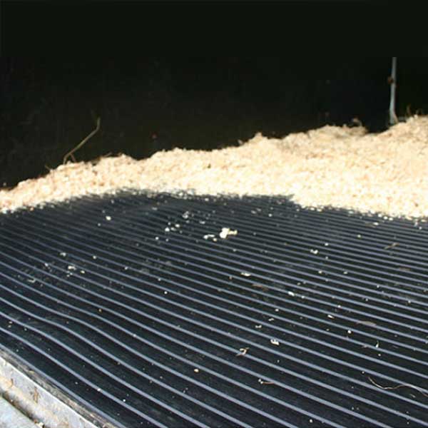 Wide Rib Rubber Runner Mat Ideal for Garages & Shops
