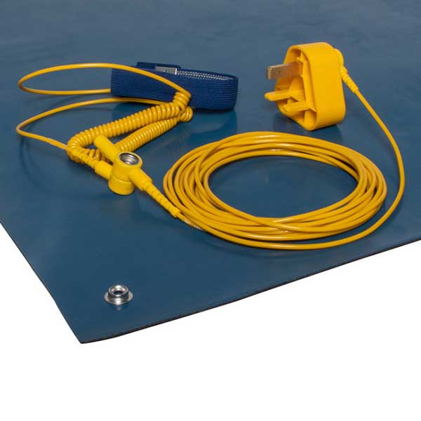 Heavy-Duty ESD Antistatic Rubber Matting
