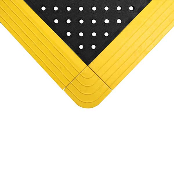 Durable Anti-Fatigue Interlocking Mat Tile with Accessories