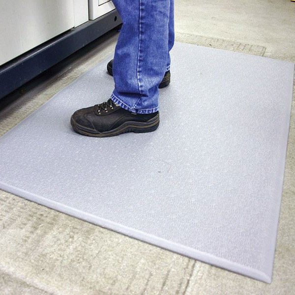Grey Durable & Anti Static Rubber Floor Matting