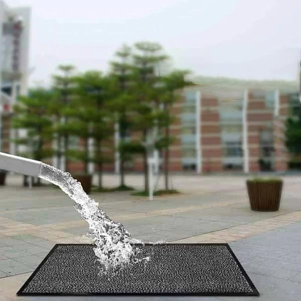 Grey Non-Slip Barrier Rubber Mat 