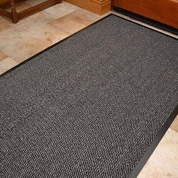 Grey Non-Slip Barrier Rubber Mat 