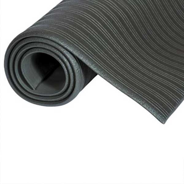 Ribbed Surface Non Slip Tuff Spun Foam Mat