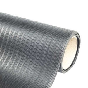 Ribbed Surface Non Slip Tuff Spun Foam Mat