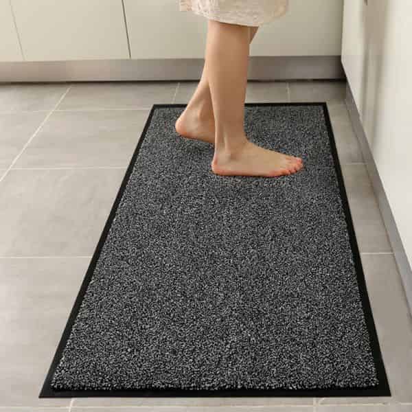 Hard-Wearing Entrance Mat with Anti-Slip Nitrile Rubber Backing