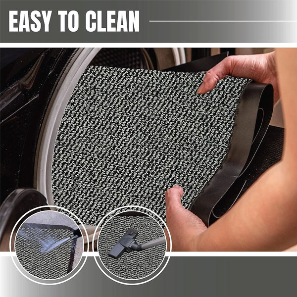 Heavy Duty Anti-Slip Rubber Barrier Mat with Absorbent Surface