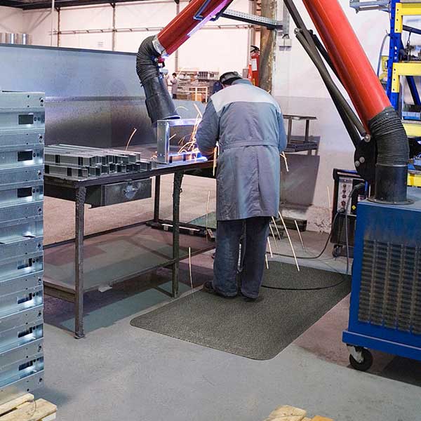 Spark Safe Anti-Fatigue Hot Works Slip Resistant Matting